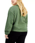 Love Tribe Womens Trendy Plus Size Cotton Snoopy T-Shirt Green Size 3X